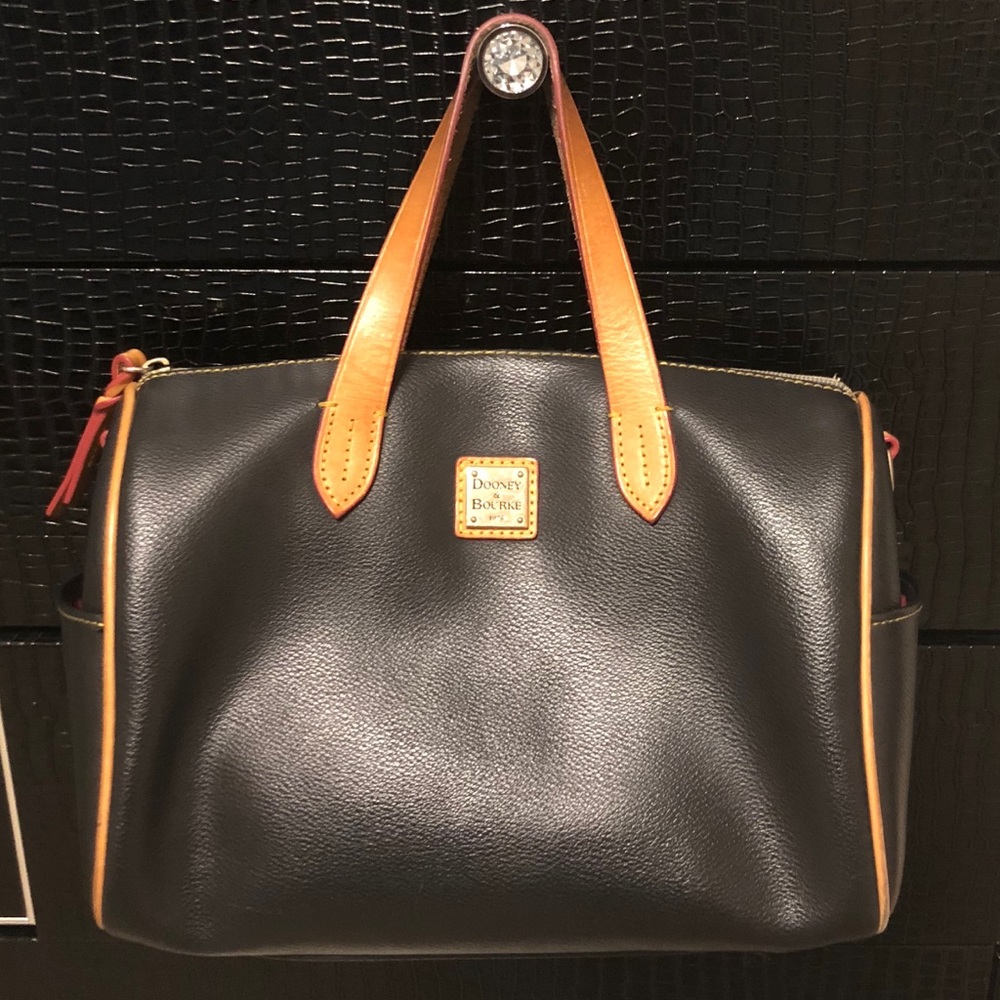 Dooney & Bourke Peeble Leather Satchel